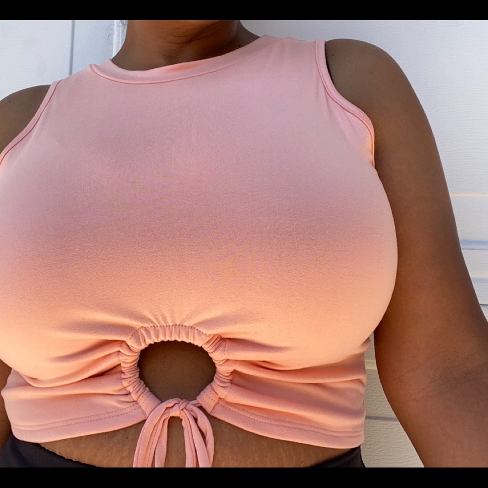 Double layer Crop Top